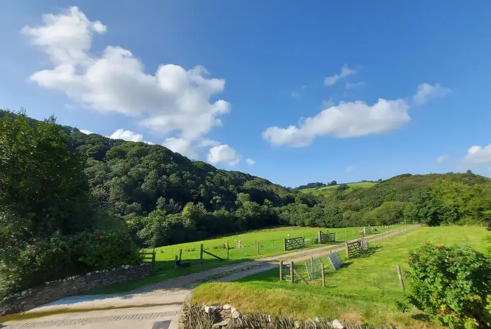Countryside views at The Barn at RyePark House