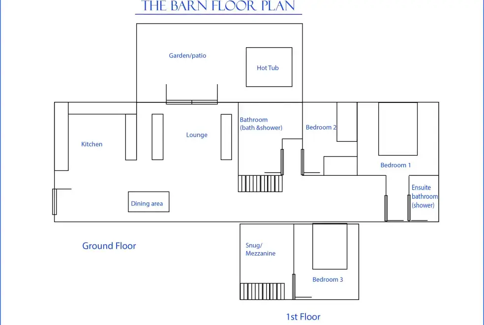  at The Barn with hot tub