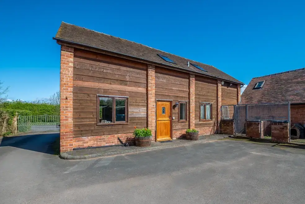 The Barn, from the outside