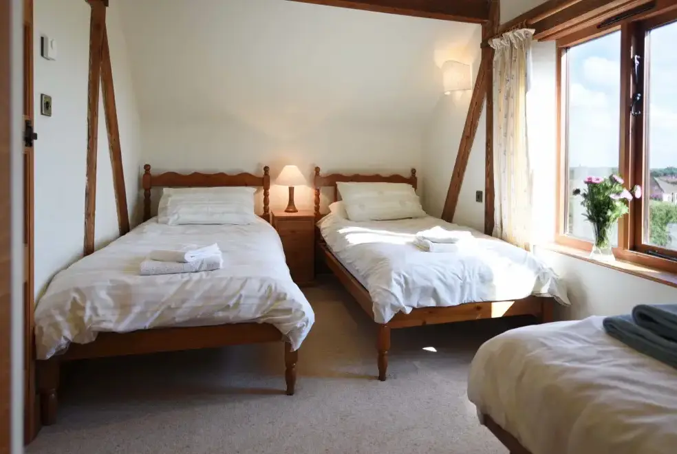 Bedroom at The Barn