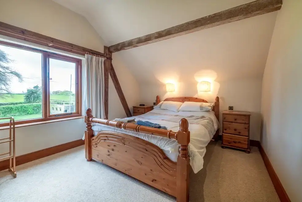 Bedroom at The Barn