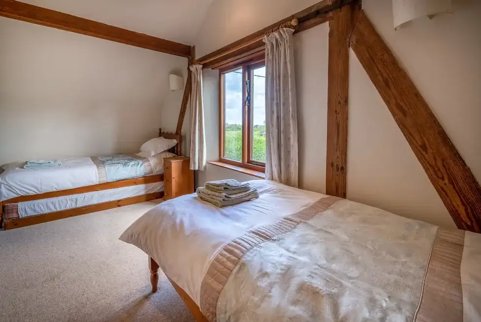 Bedroom at The Barn