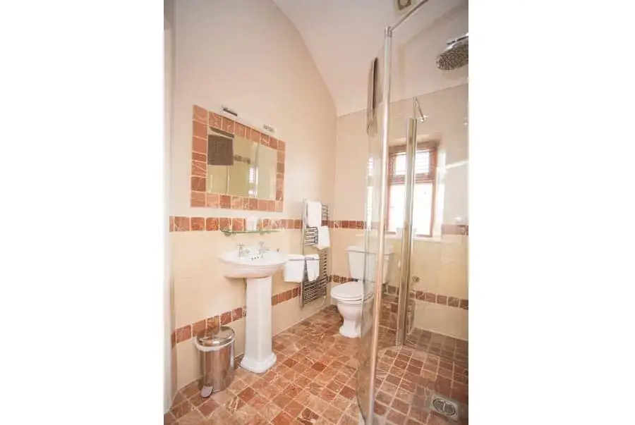 Shower room at The Barn