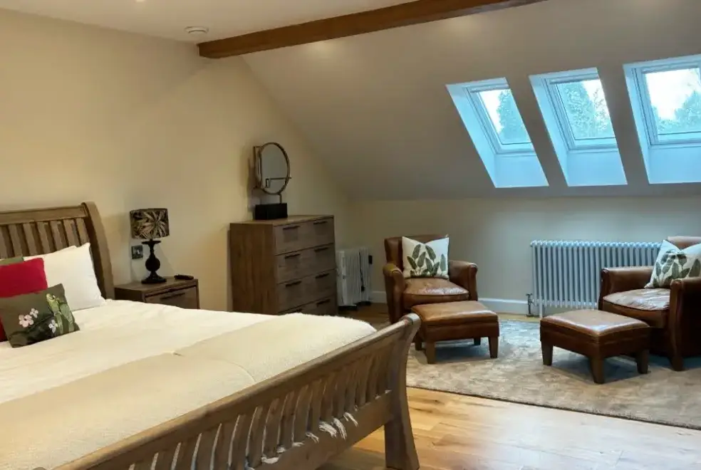 Bedroom at The Barn