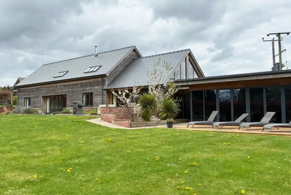 The Barn, from the outside