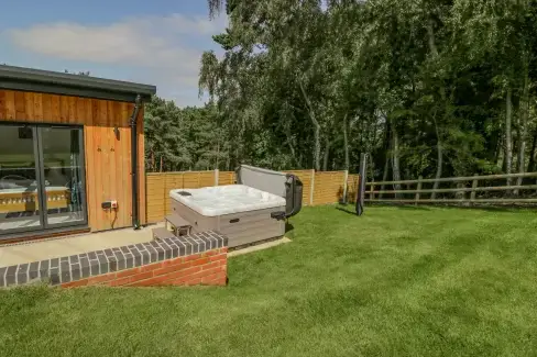 Private Hot Tub at The Barn, Dorset