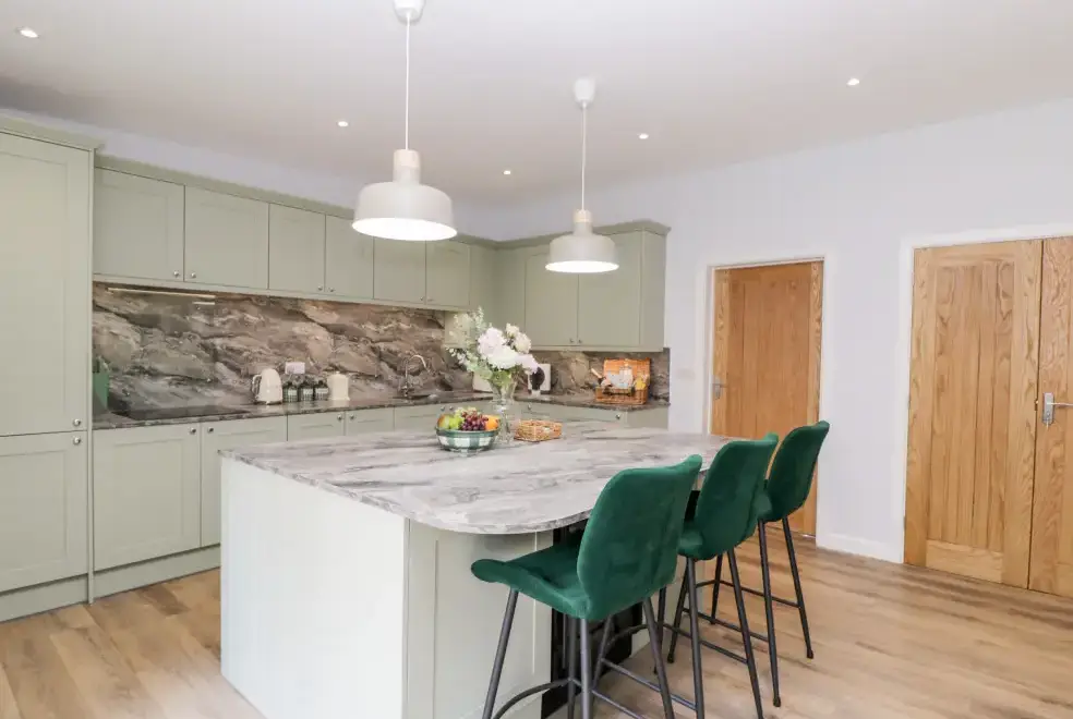 Kitchen/diner at The Barn