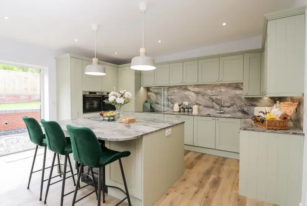 Kitchen/diner at The Barn