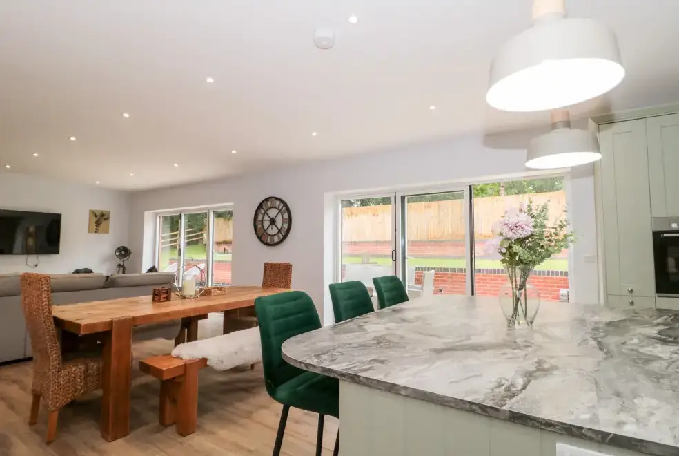 Kitchen/diner at The Barn