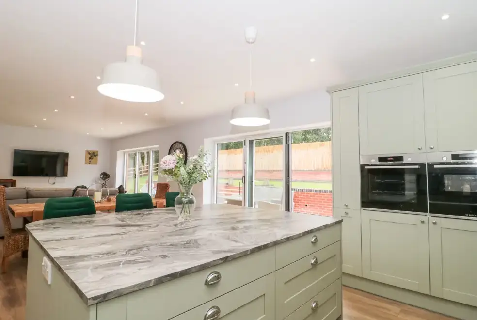 Kitchen/diner at The Barn