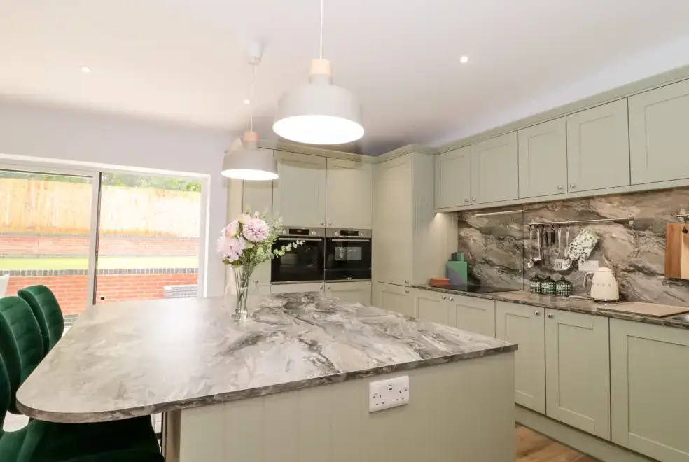 Kitchen/diner at The Barn