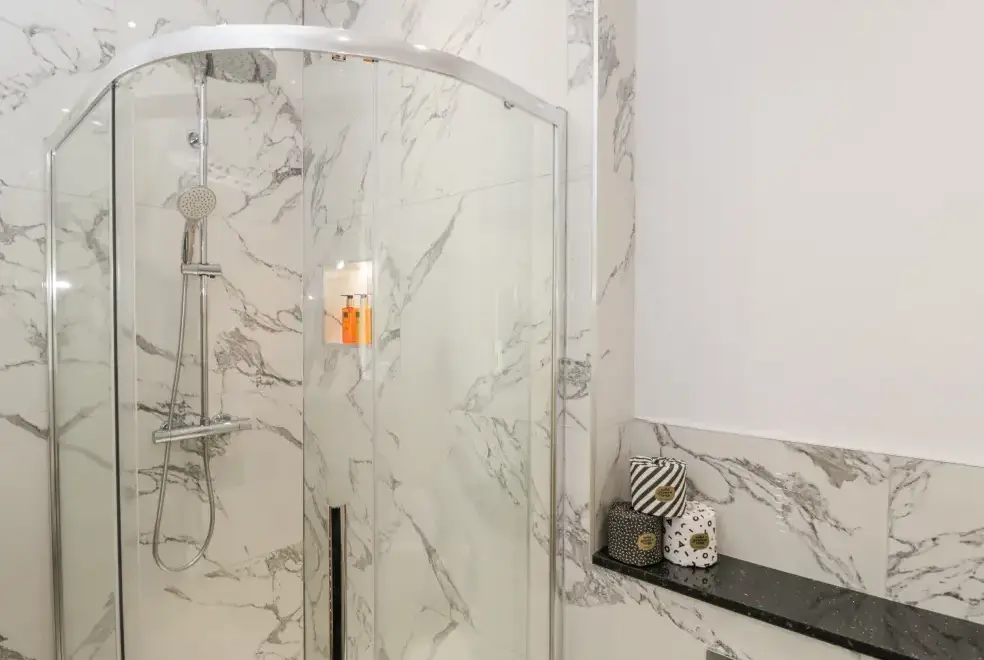 Shower room at The Barn