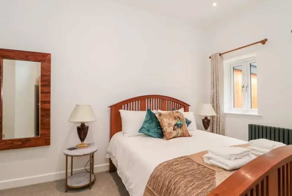 Bedroom at The Barn