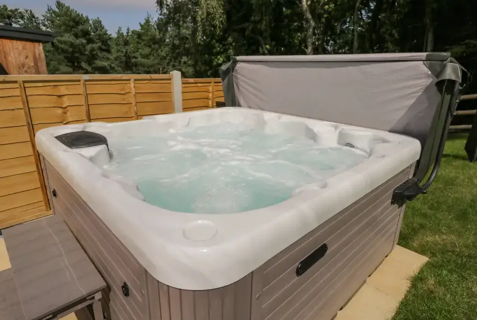 Private Hot Tub at The Barn