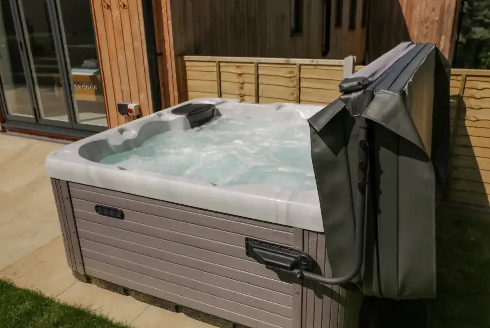 Private Hot Tub at The Barn