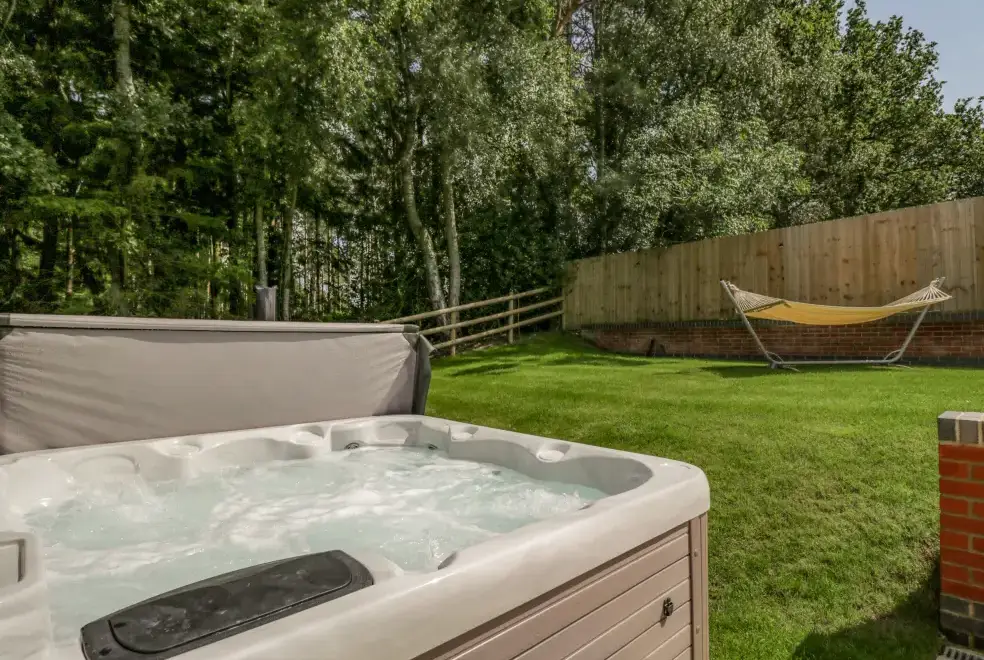 Private Hot Tub at The Barn