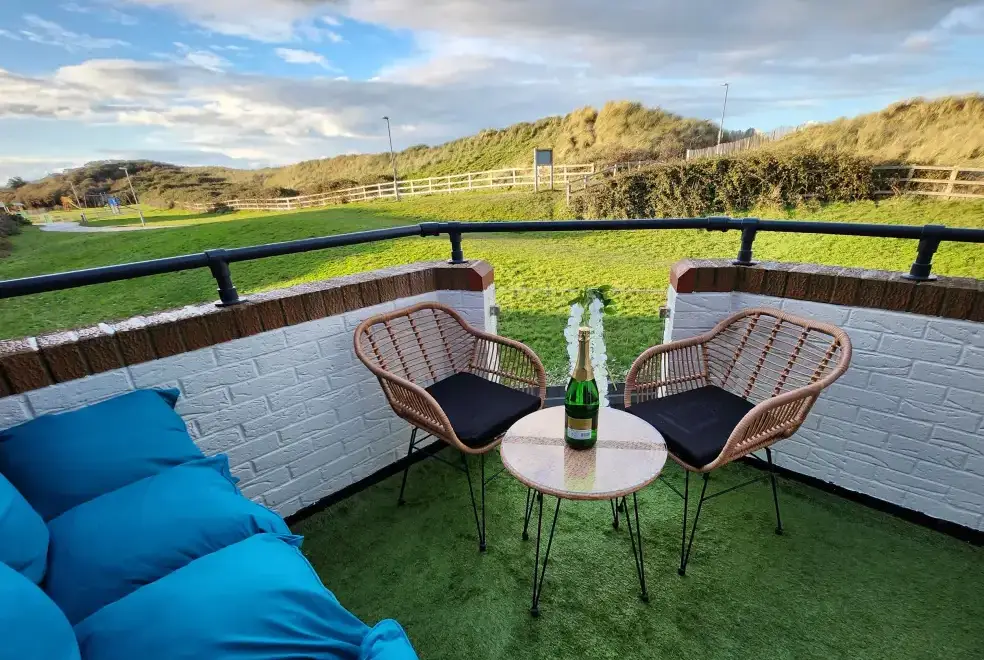 Balcony at The Beach House