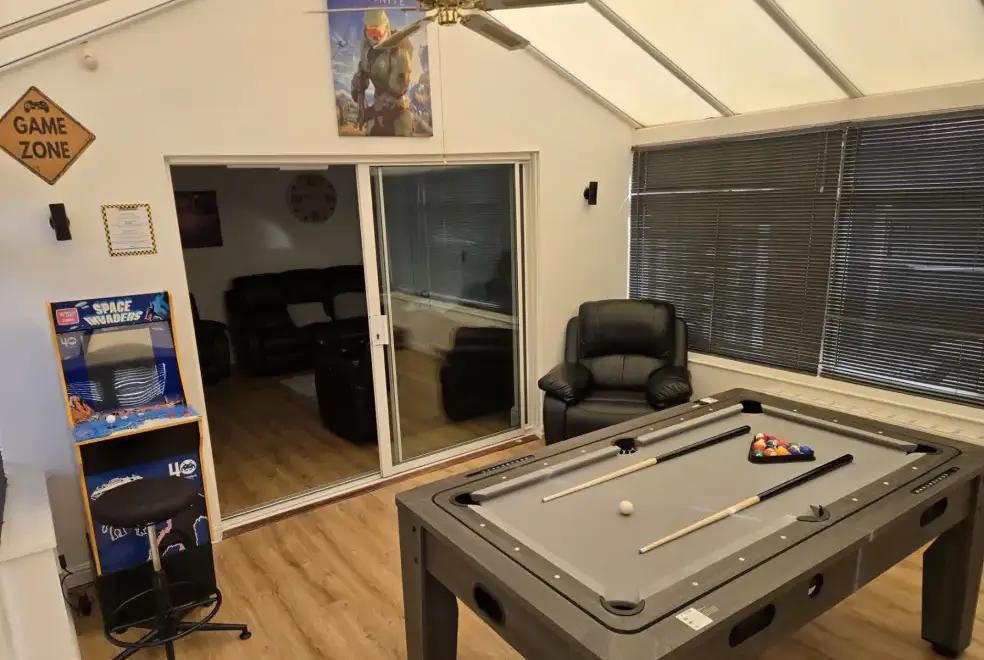 Games Room at The Beach House