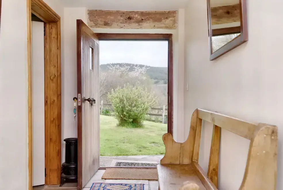 The Birches, from the outside