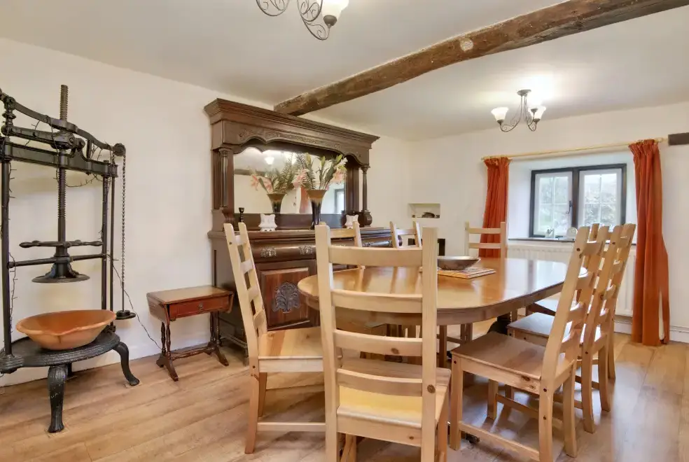 Dining room at The Birches