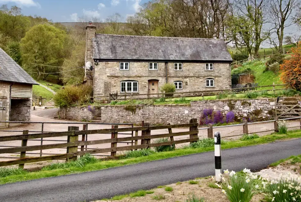 Countryside near The Birches