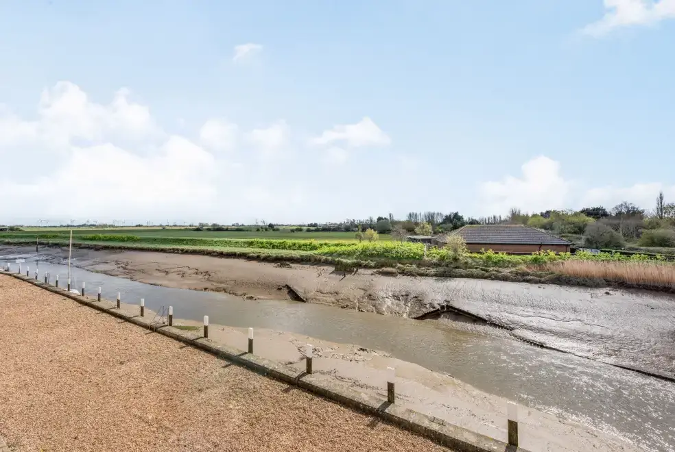 Countryside views at The Boathouse Romantic Apartment