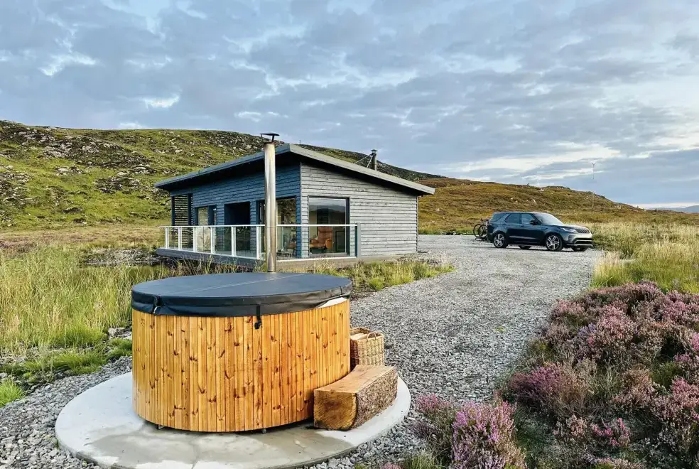 Private Hot Tub at The Boathouse