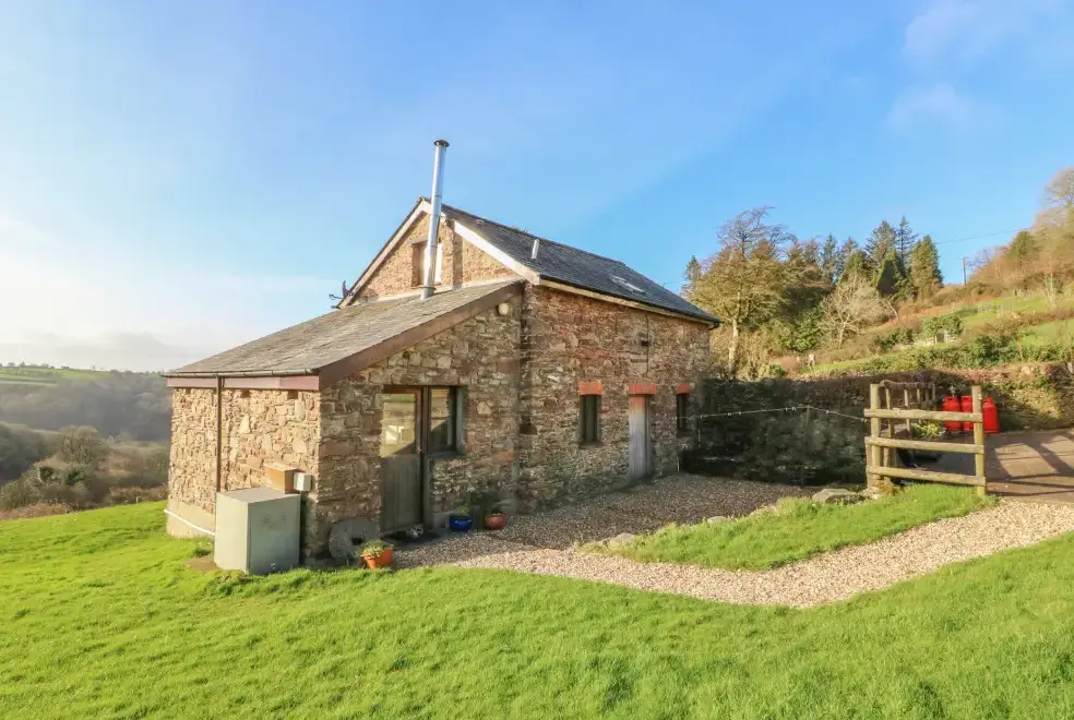 The Byre Coastal Cottage, South West England , from the outside