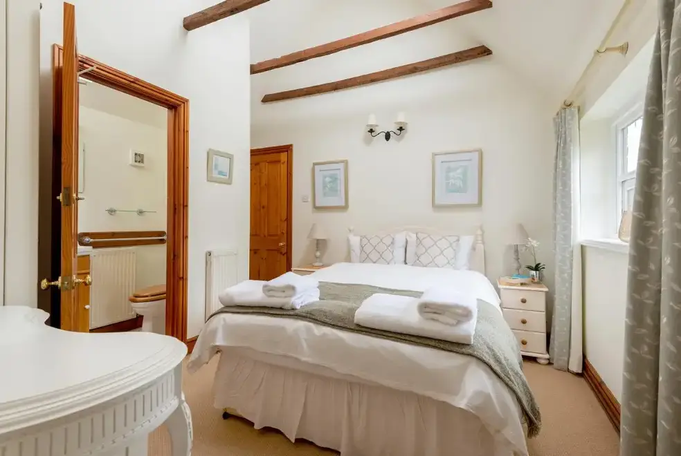Bedroom at The Byre