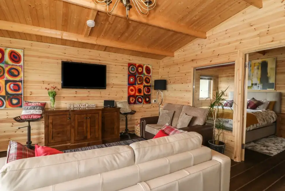 Lounge at The Cabin near Pontardawe