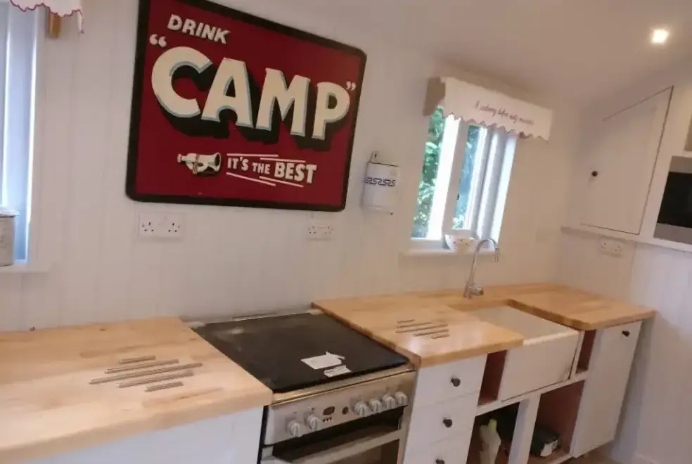 Well equipped kitchen at The Clock Tower