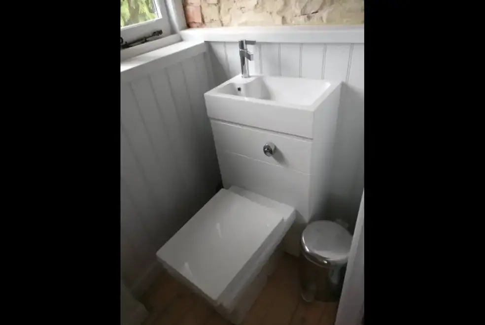 Ensuite bathroom at The Clock Tower