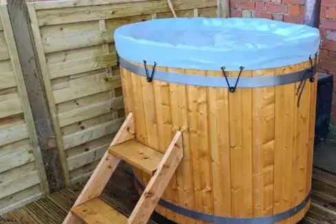 Private Hot Tub at The Clock Tower, Herefordshire