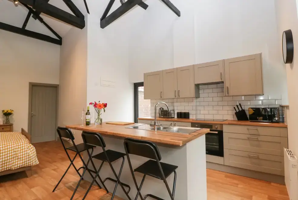 Kitchen/diner at The Coach House Romantic Retreat