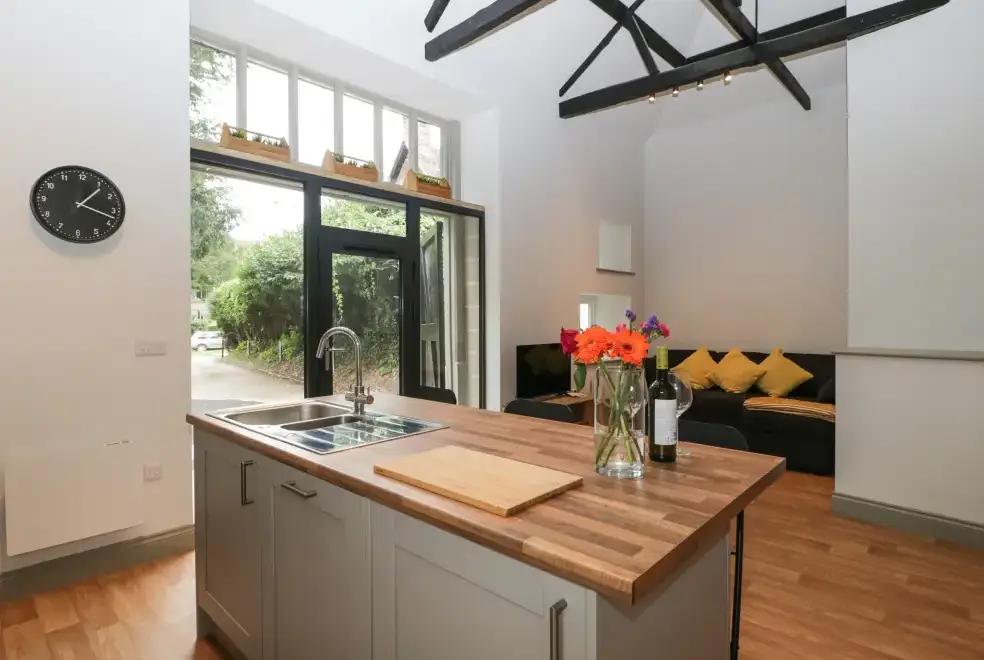 Kitchen/diner at The Coach House Romantic Retreat