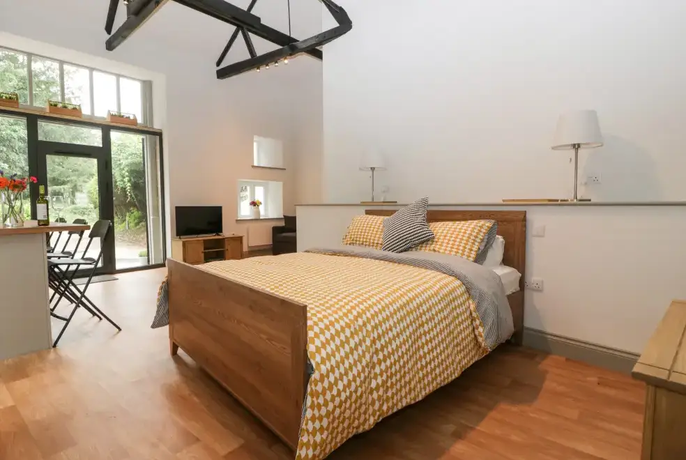 Bedroom at The Coach House Romantic Retreat