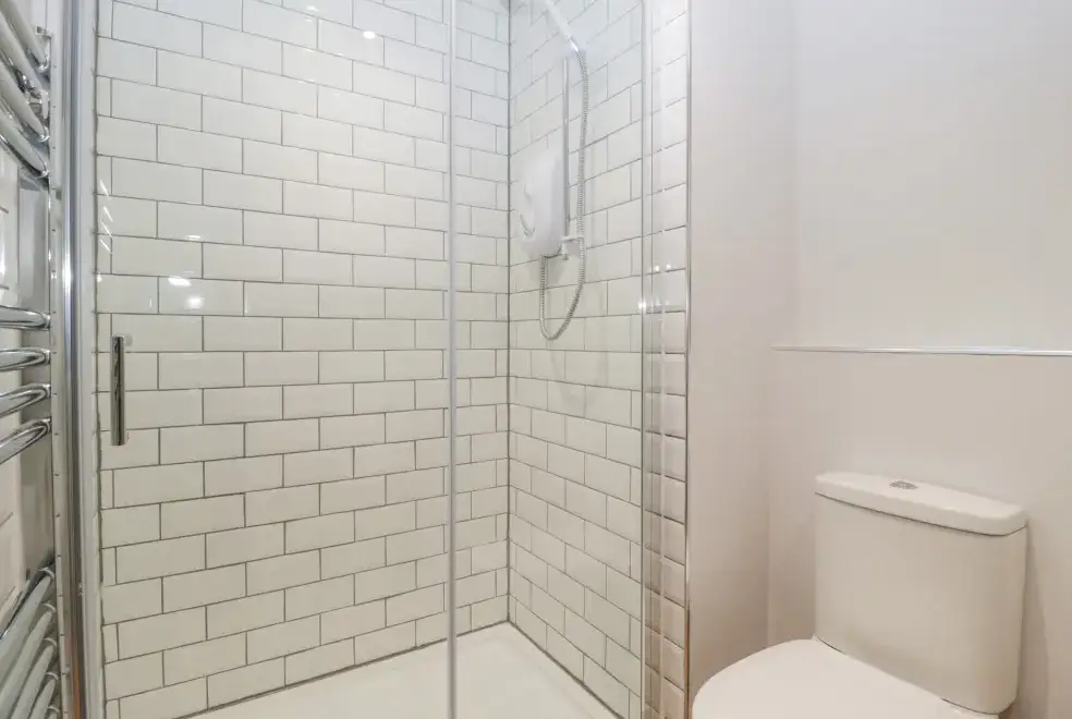 Shower room at The Coach House Romantic Retreat
