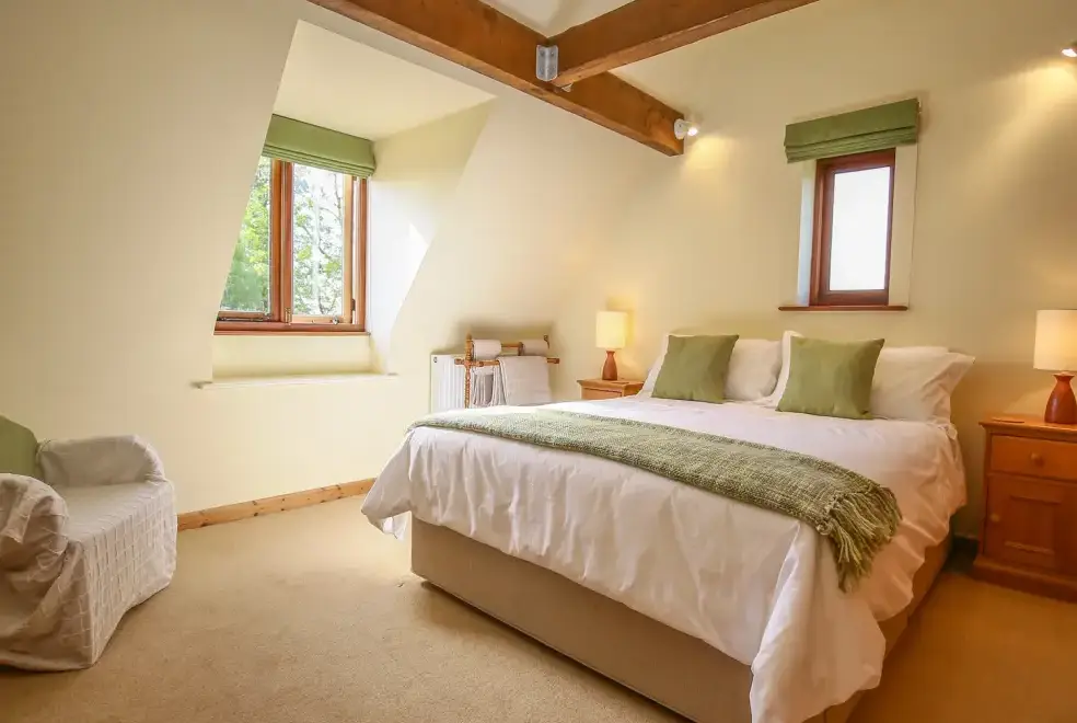 Bedroom at The Coach House