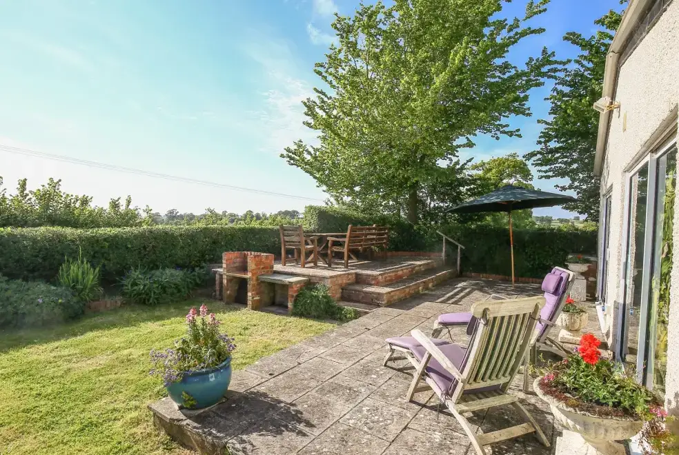 Decked area at The Coach House