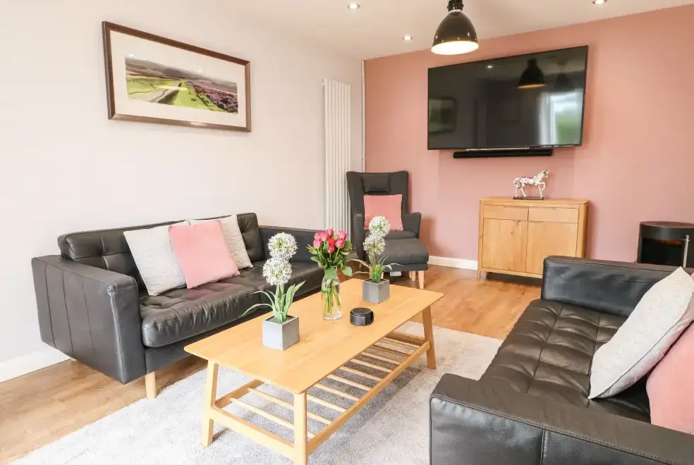 Lounge at The Coach House, Bank Top Farm