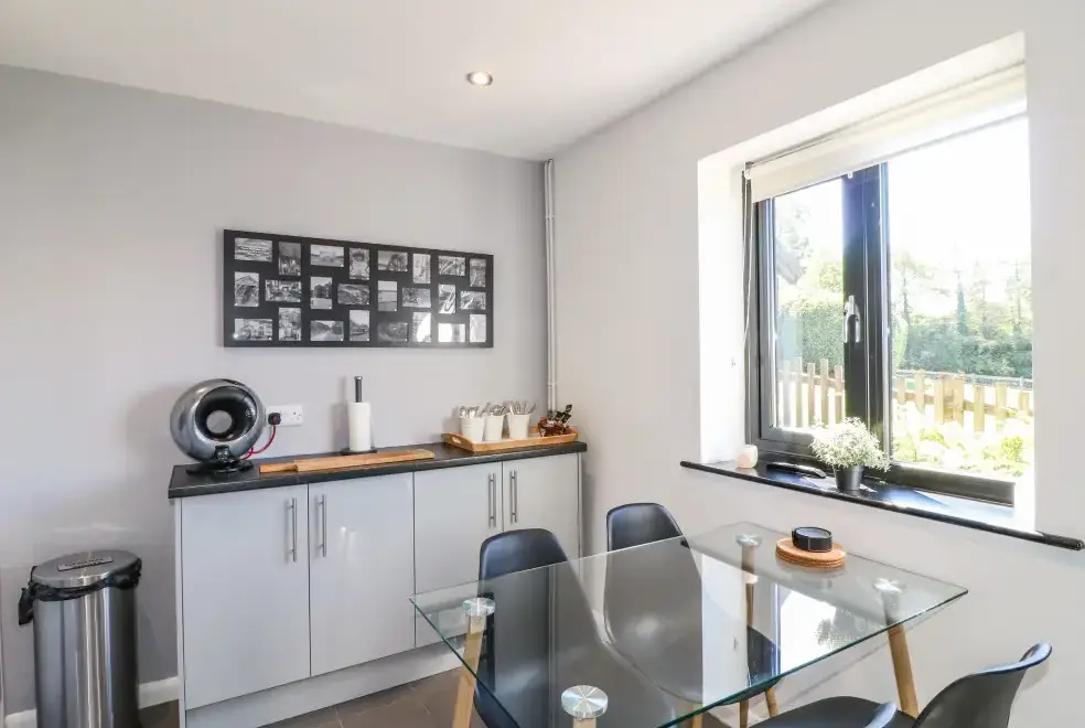 Kitchen/diner at The Coach House, Bank Top Farm