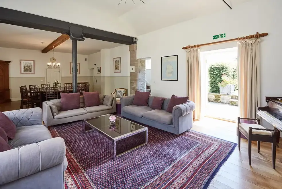 Open plan living area at The Colloquy