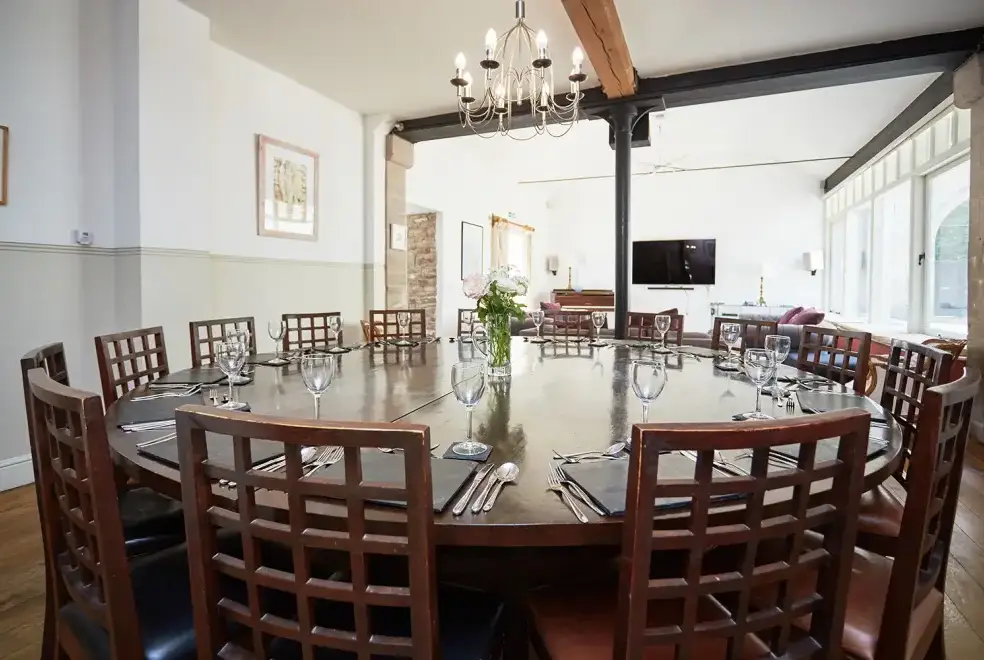 Dining room at The Colloquy