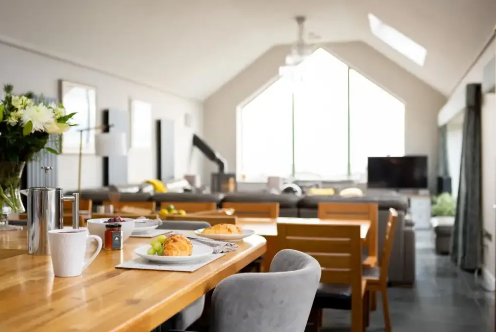 Luxury kitchen at The Cornmill 