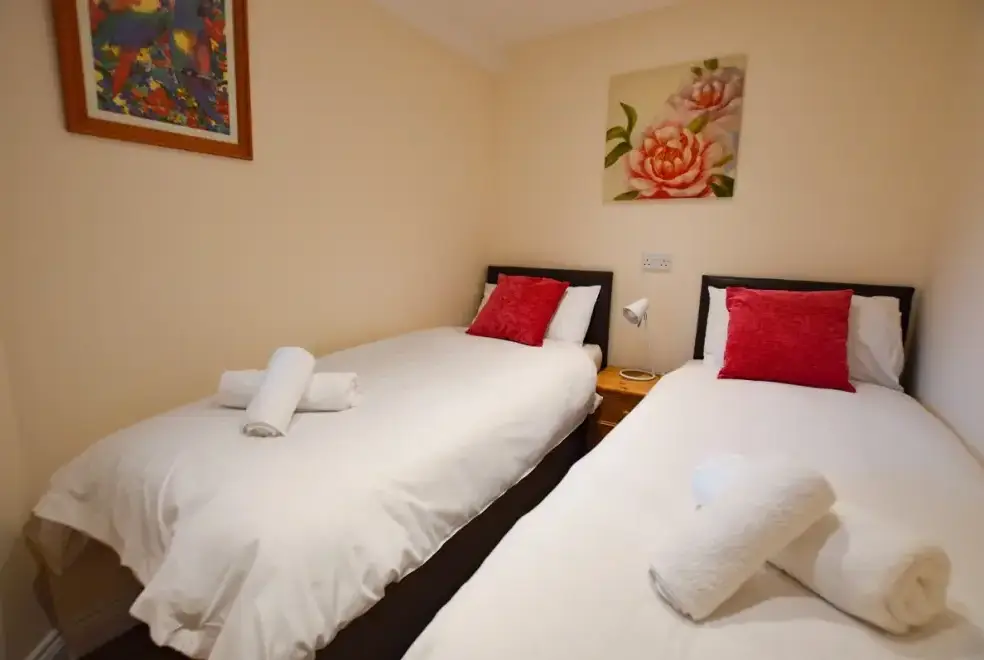 Children's bedroom at The Cotswold Manor Vineyard, Exclusive Hot-Tub, Games/Event Barns, 70 acres of Parkland