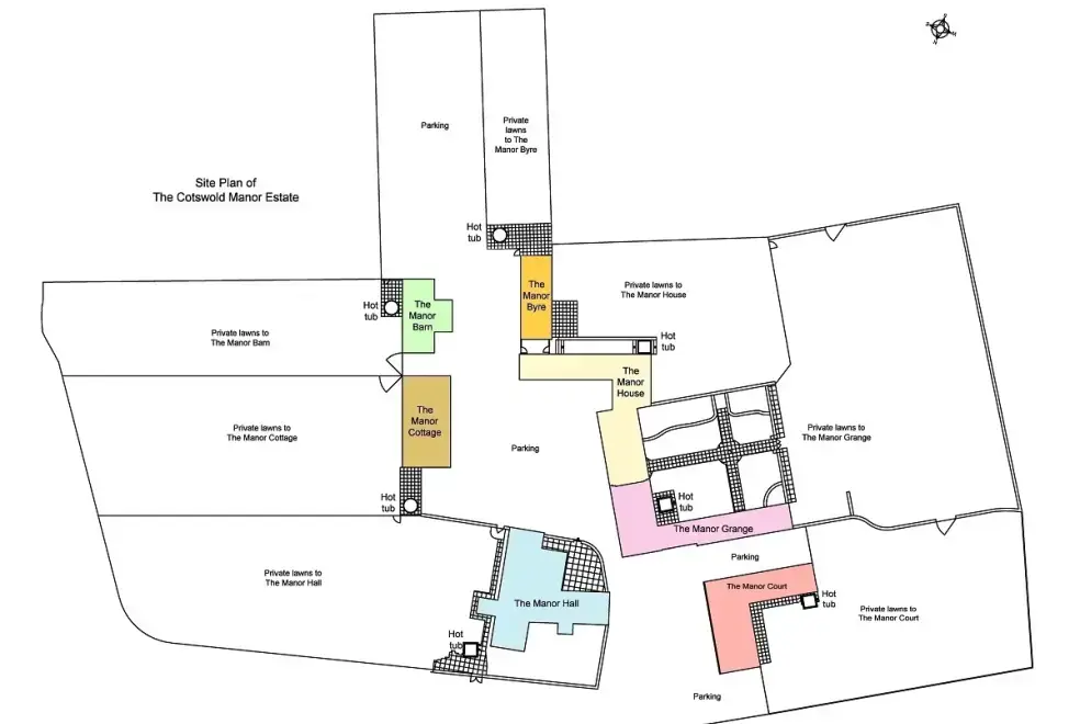 The Cotswold Manor Vineyard, Exclusive Hot-Tub, Games/Event Barns, 70 acres of Parkland, from the outside