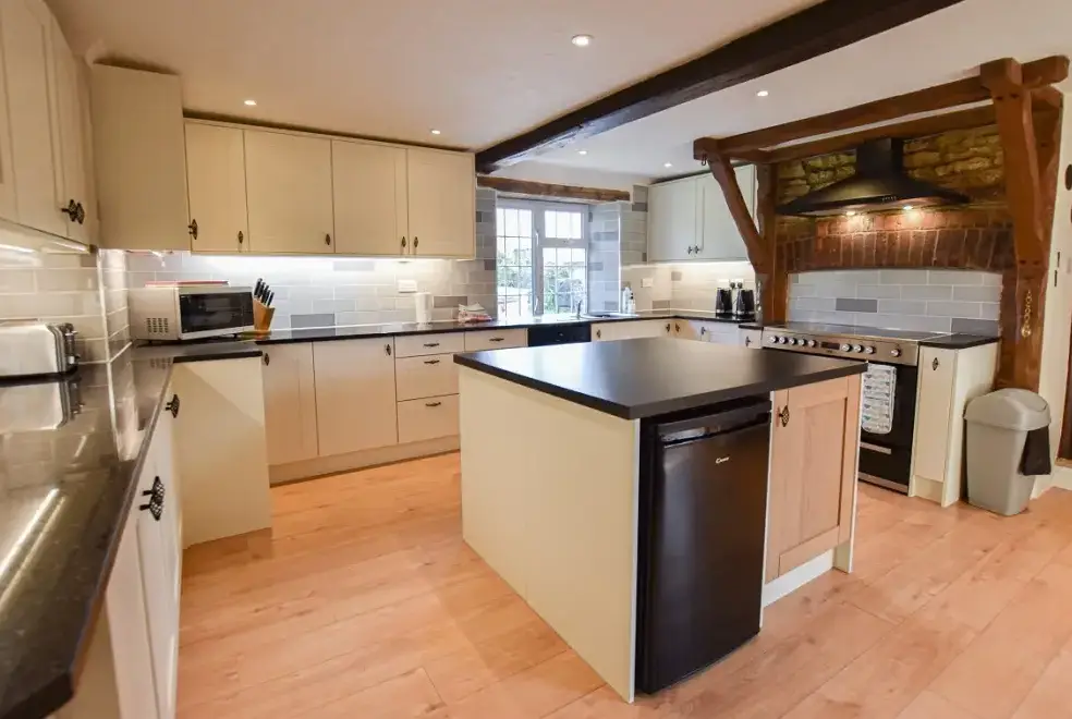 Farmhouse style kitchen at The Cotswold Manor Hall