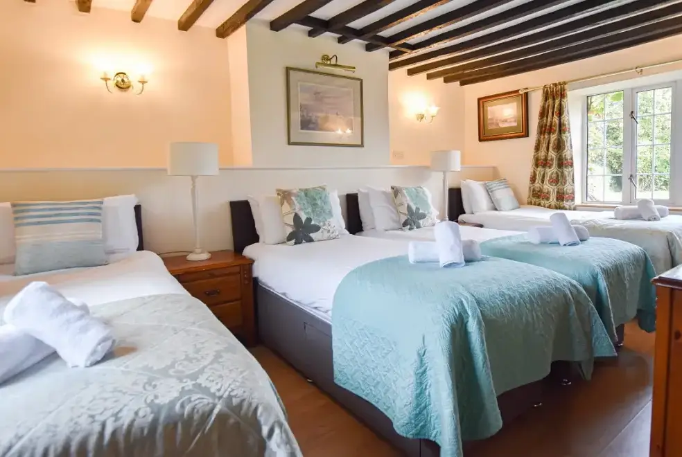 Bedroom at The Cotswold Manor Hall