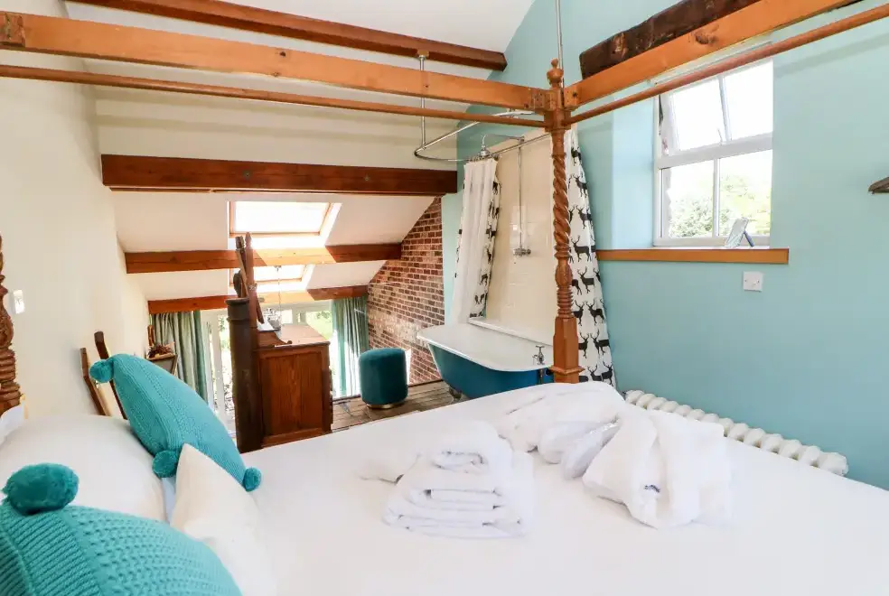 Bedroom at The Cow Byre  Countryside Cottage, Cumbria & The Lake District 