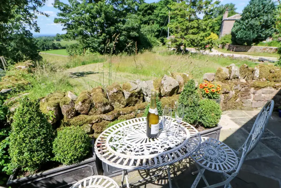 Garden furniture at The Cow Byre  Countryside Cottage, Cumbria & The Lake District 